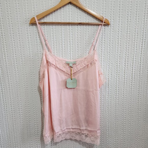 Ryegrass Plus Size Light Pink Lace Cami/ Tank top Size 2X - Picture 4 of 15